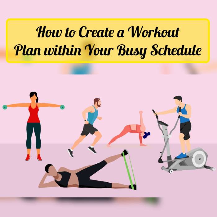 How to maintain regular exercise with a busy schedule