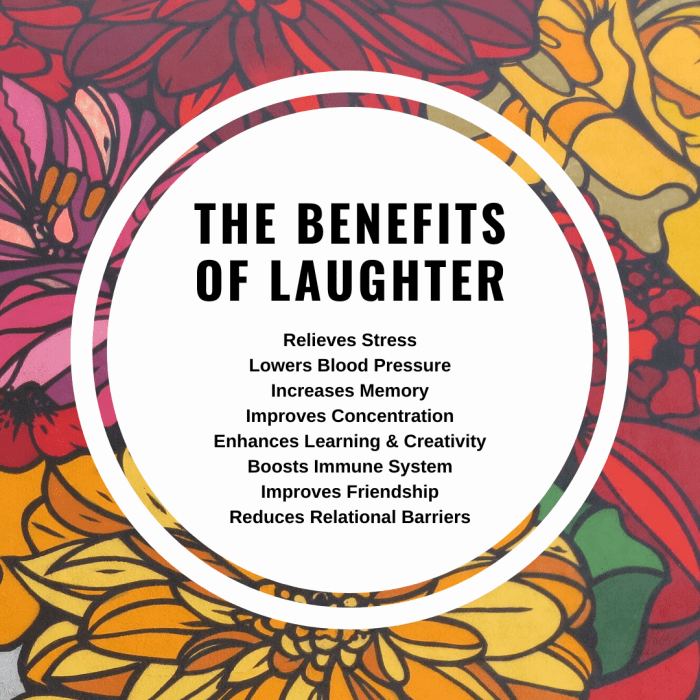 Benefits of laughter and humor in promoting positivity